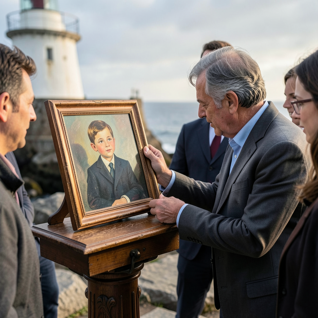 Antiques Roadshow expert identifies possible earliest Hockney portrait painted at age 12
